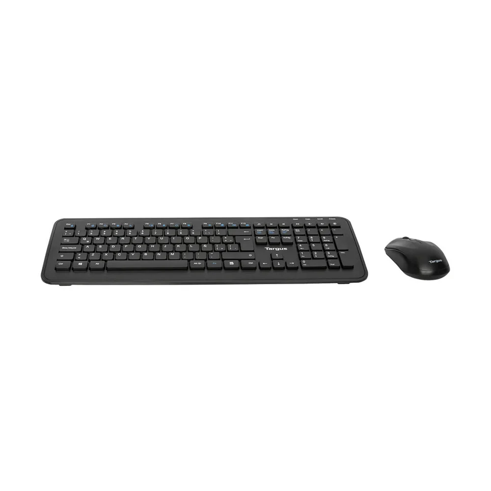 Combo de Teclado y Mouse Targus KM610 Inalámbrico Negro - AKM610ESLP