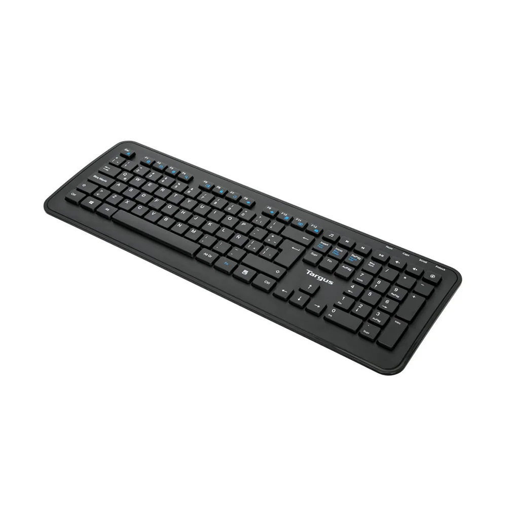Combo de Teclado y Mouse Targus KM610 Inalámbrico Negro - AKM610ESLP