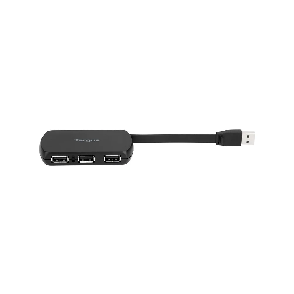 Hub USB Targus de 4 Puertos USB-A 2.0 Negro - ACH114LP