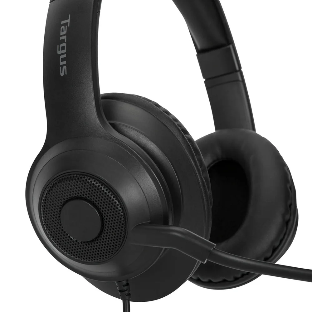 Audífono con Micrófono Targus AEH102TT USB Negro - AEH102TTLP