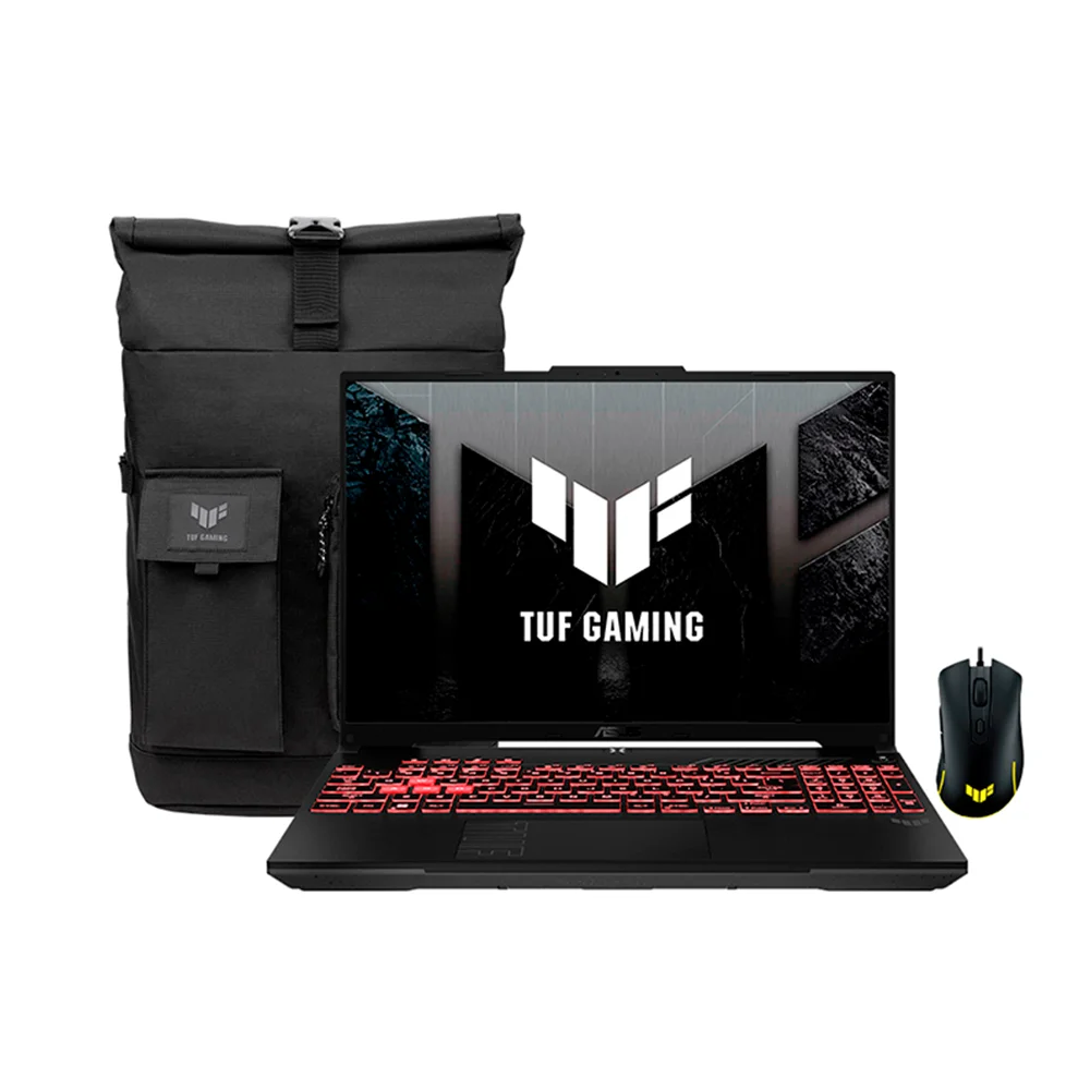 Laptop ASUS TUF Gaming F16 16" WUXGA IPS | Core i5-14450HX | 8GB DDR5 | 512GB SSD | RTX 5050 8GB | FX608JHI-TU380