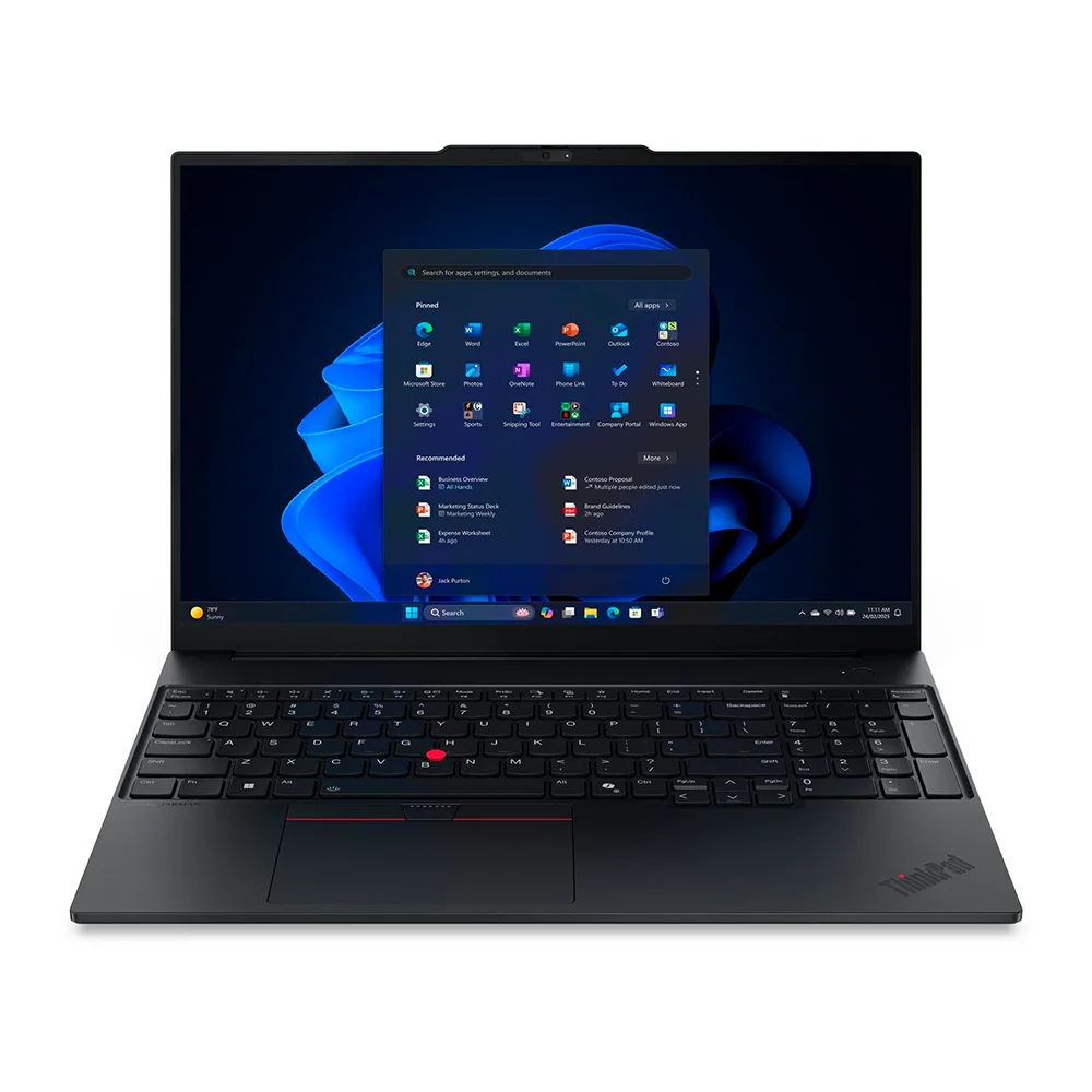 Laptop Lenovo ThinkPad E16 Gen 3 16" WUXGA IPS | Core Ultra 7 255H | 16GB DDR5 | 512GB SSD | 21SS000HLM