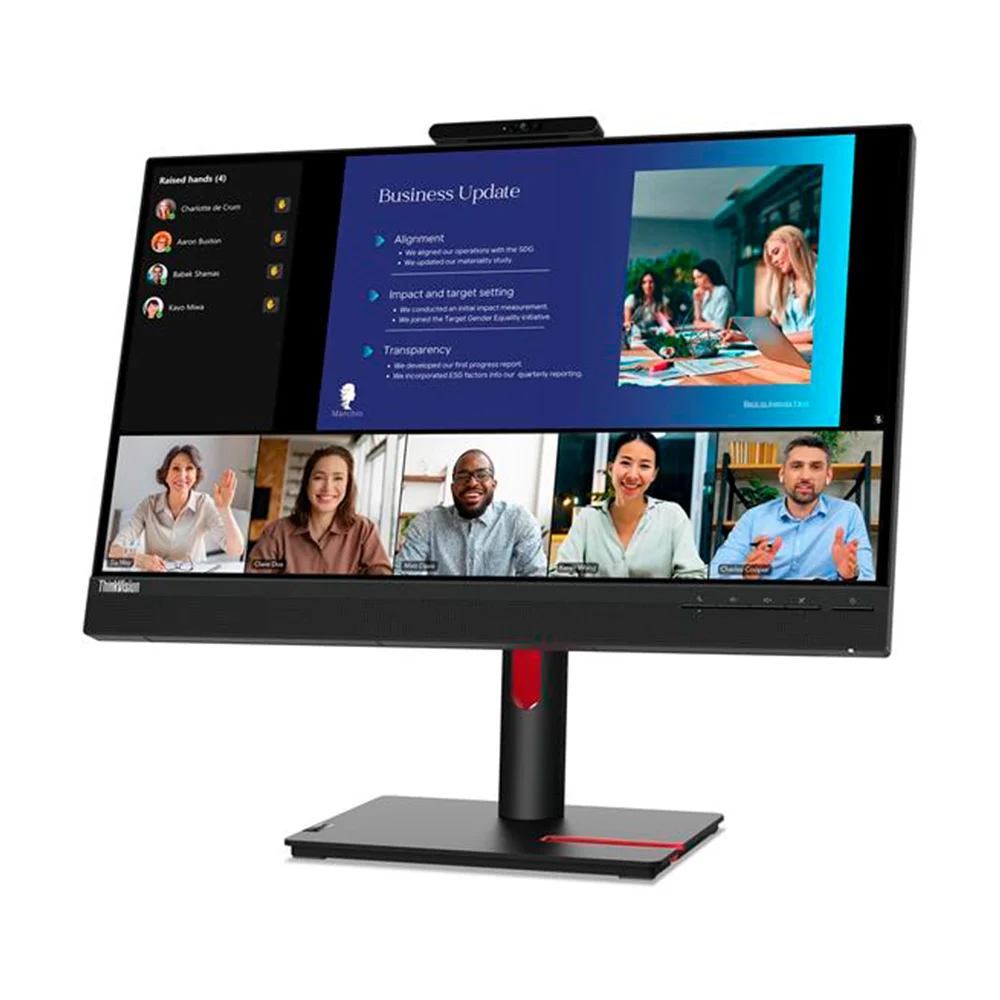 Monitor Profesional Lenovo ThinkVision T24v-30 23.8" FHD 1920x1080 IPS Ergonómico