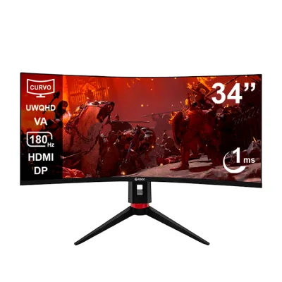 Monitor Curvo Gaming Teros TE-3412G 34" UWQHD 3440x1440 VA 180Hz