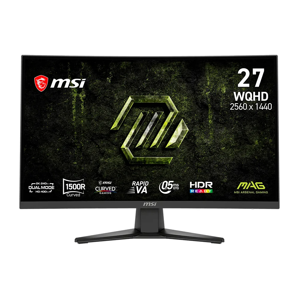 Monitor MSI MAG 275CQDF X24 27" QHD 2560x1440 VA (Curved 1500R) 240Hz