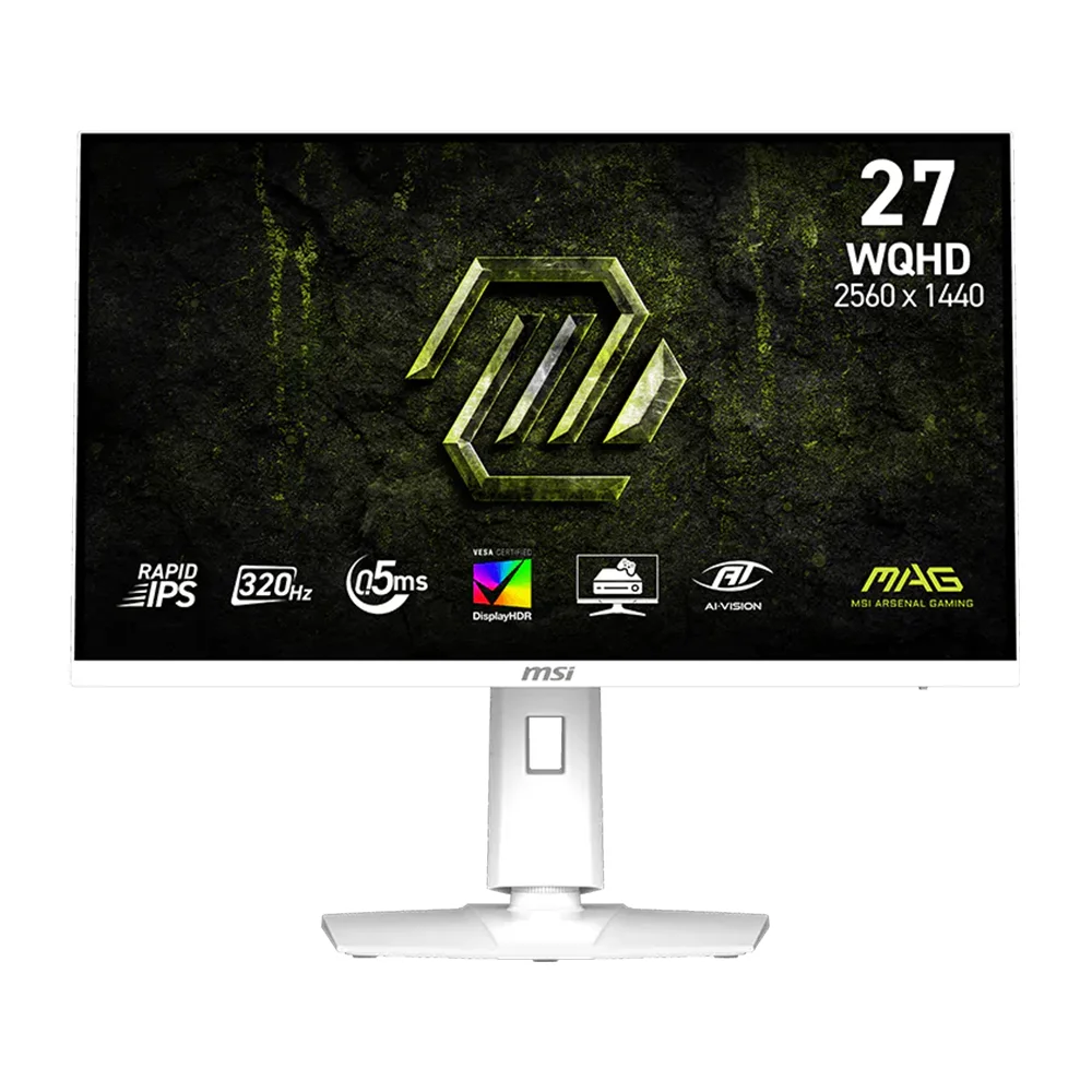 Monitor Gaming MSI MAG 274QRFW X32 27" QHD 2560x1440 IPS Ergonómico 320Hz