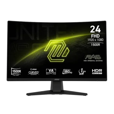 Monitor Curvo Gaming MSI MAG 242C 23.6" FHD 1920x1080 VA 180Hz