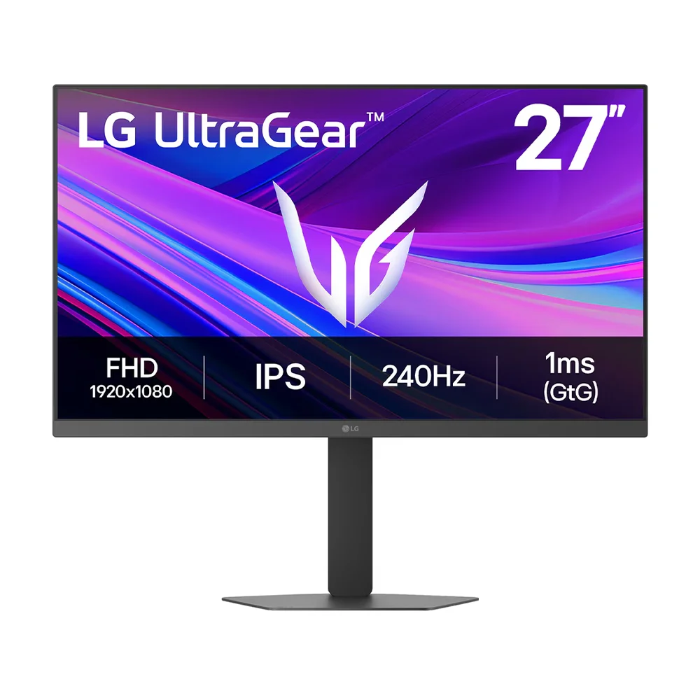Monitor Gaming LG ULTRAGEAR G4 27" FHD 1920x1080 IPS Ergonómico 240Hz