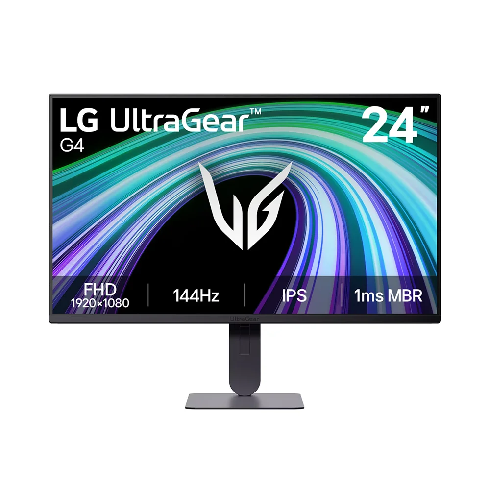 Monitor Gamer LG UltraGear G4 24" FHD 1920x1080 IPS 144Hz 1ms - 24G414B-B