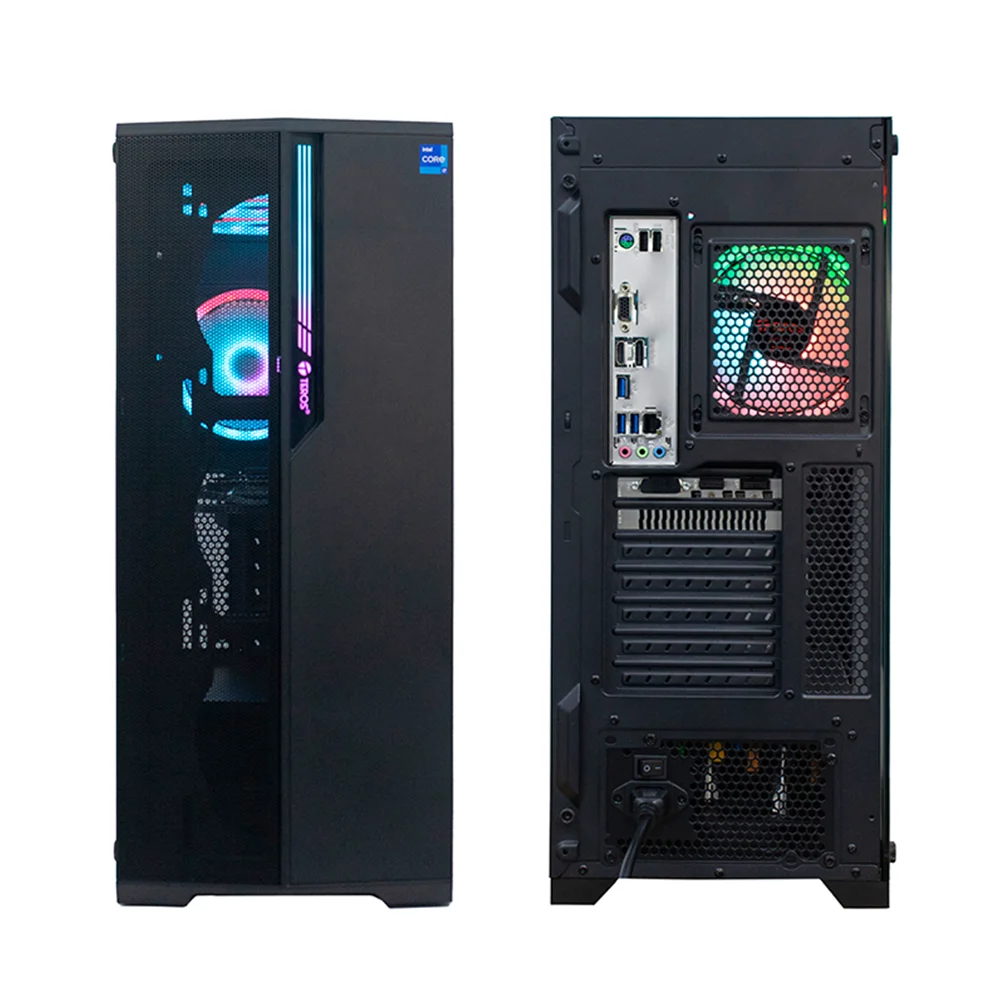 PC Gaming Teros TE-9001G (TE-9001G) | Core i7-14700F | 16GB DDR4 | 512GB SSD | RX 7600 8GB | Tower | Ubuntu