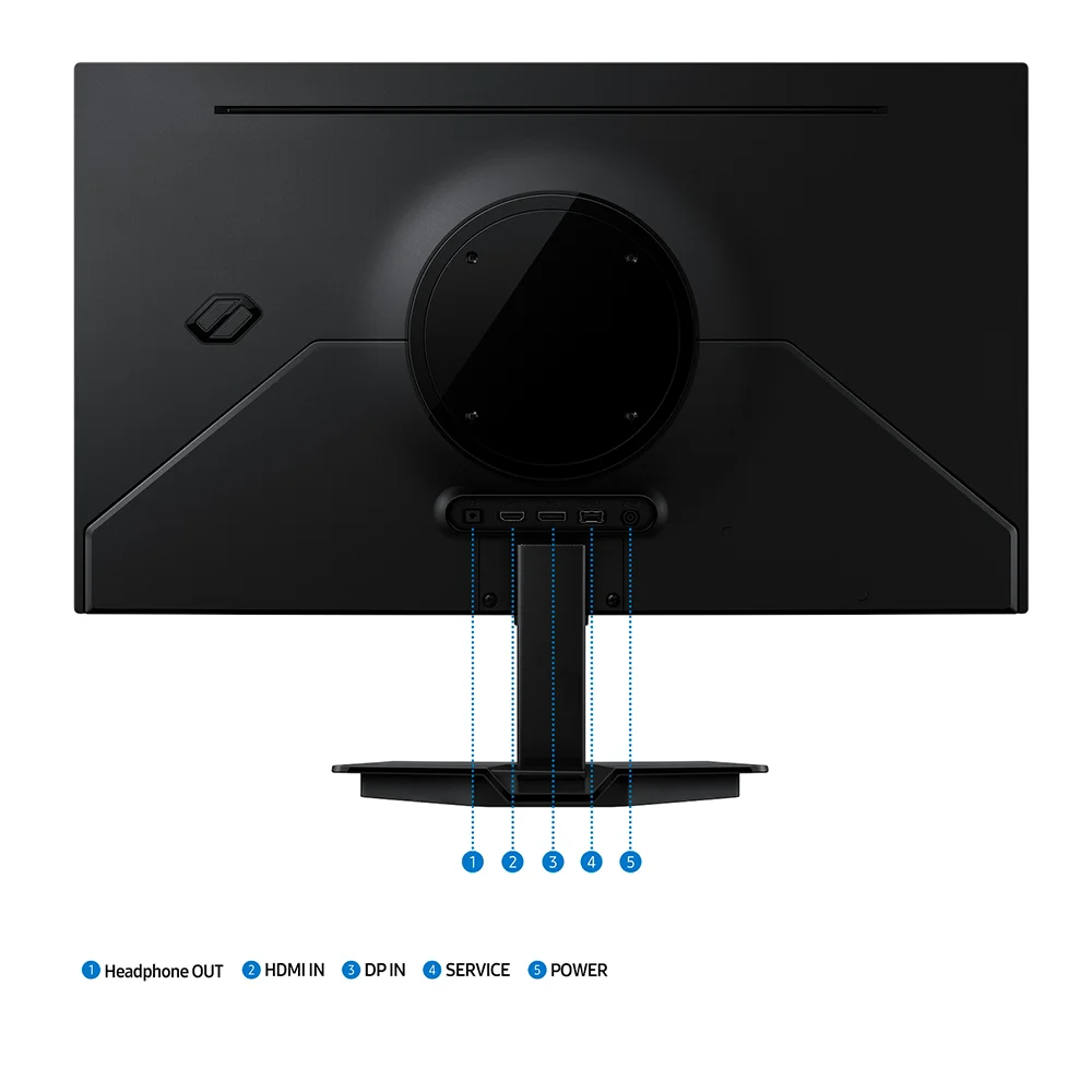 Monitor Gamer Samsung Odyssey OLED G5 27" QHD 2560x1440 OLED 180Hz 0.03ms - LS27FG500SLXPE