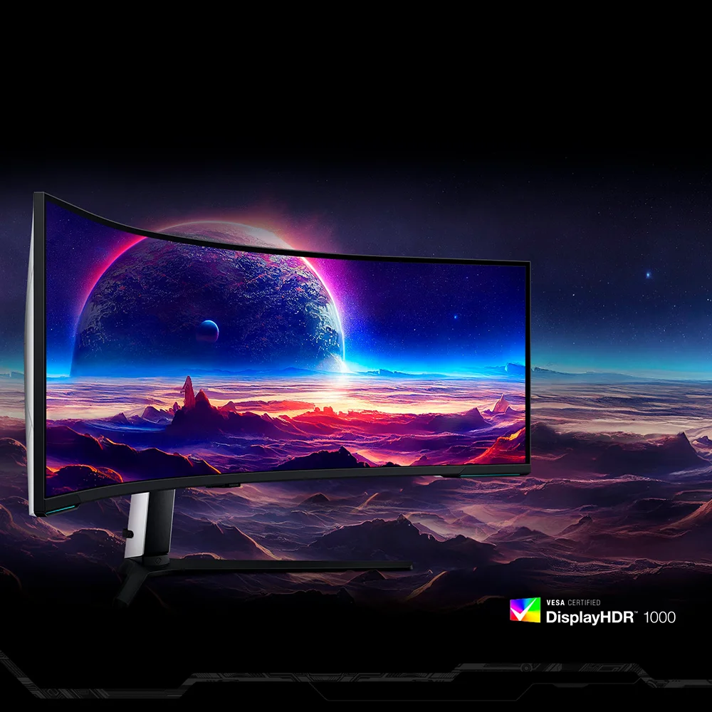 Monitor Gamer Samsung Odyssey Neo G9 57" Dual UHD 7680x2160 VA 240Hz - LS57CG950NNXZA