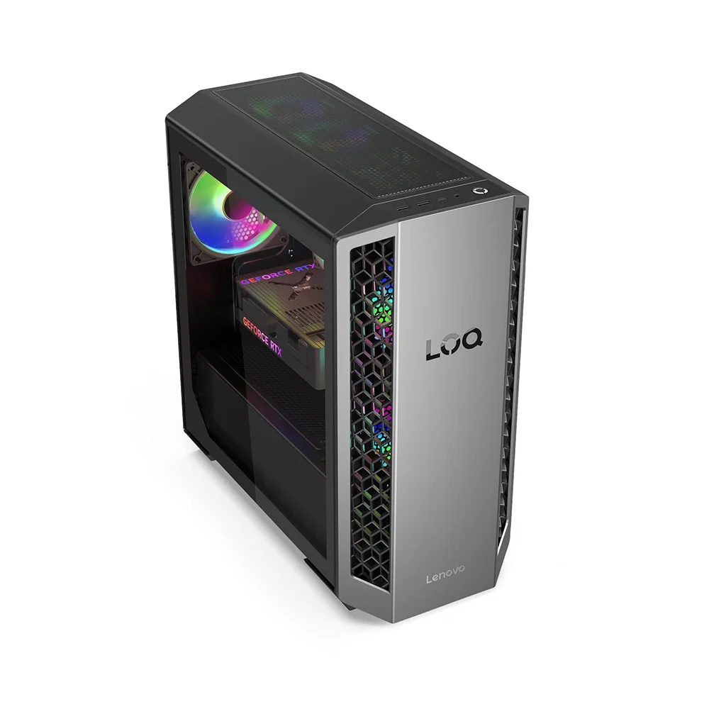 PC Gaming Lenovo LOQ Tower 26ADR10 (91DF0042PT) | Ryzen 7 8745HX | 16GB DDR5 | 1TB SSD | RTX 5060 8GB GDDR7 | Tower | FreeDOS