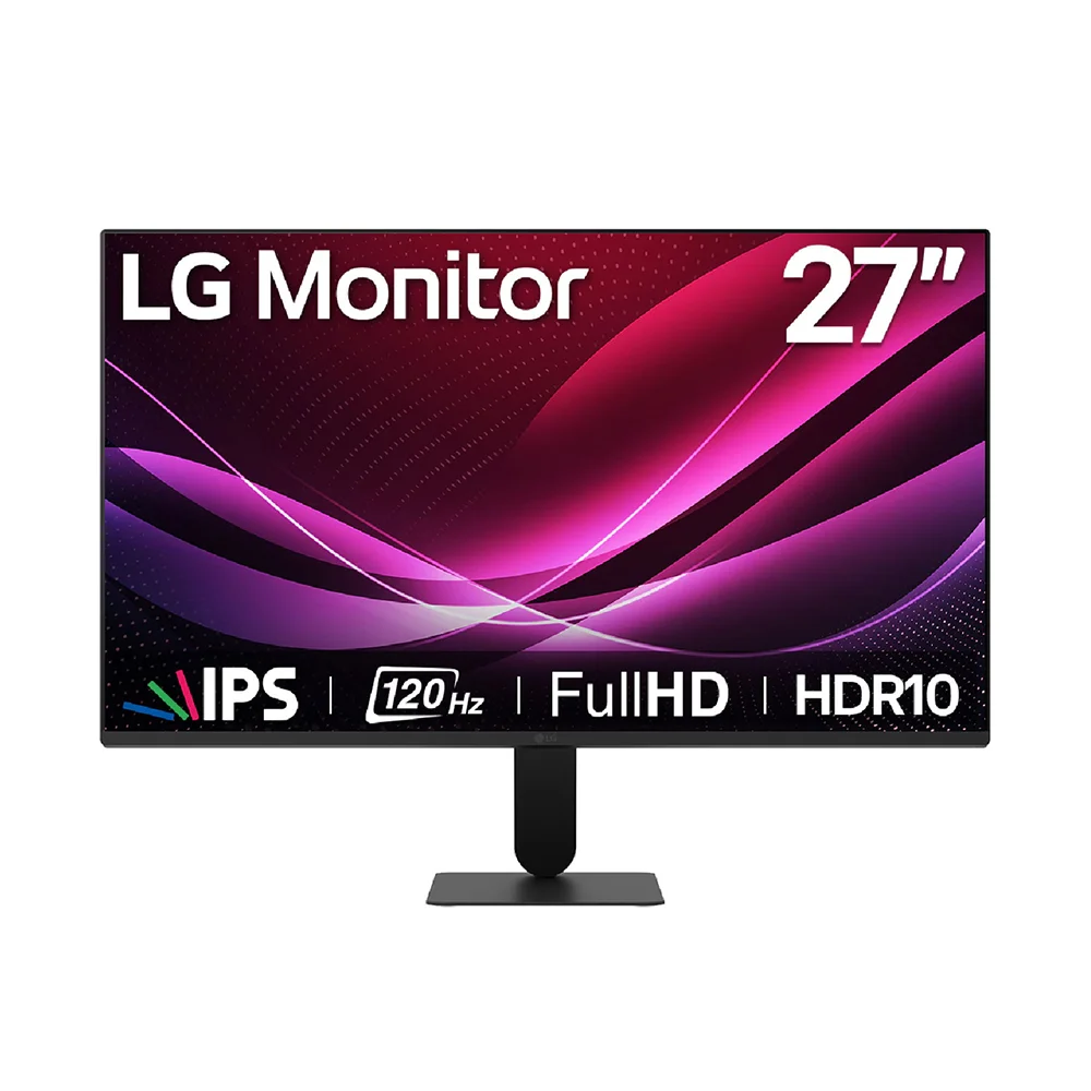 Monitor LG 27" FHD 1920x1080 IPS 120Hz Sin Bordes - 27U411A-B