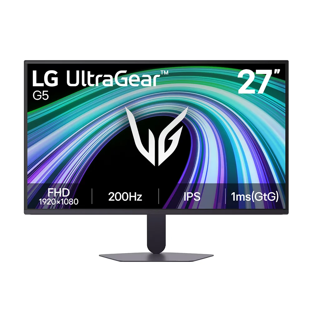 Monitor Gamer LG UltraGear G5 27" FHD 1920x1080 IPS 200Hz 1ms - 27G523B-B