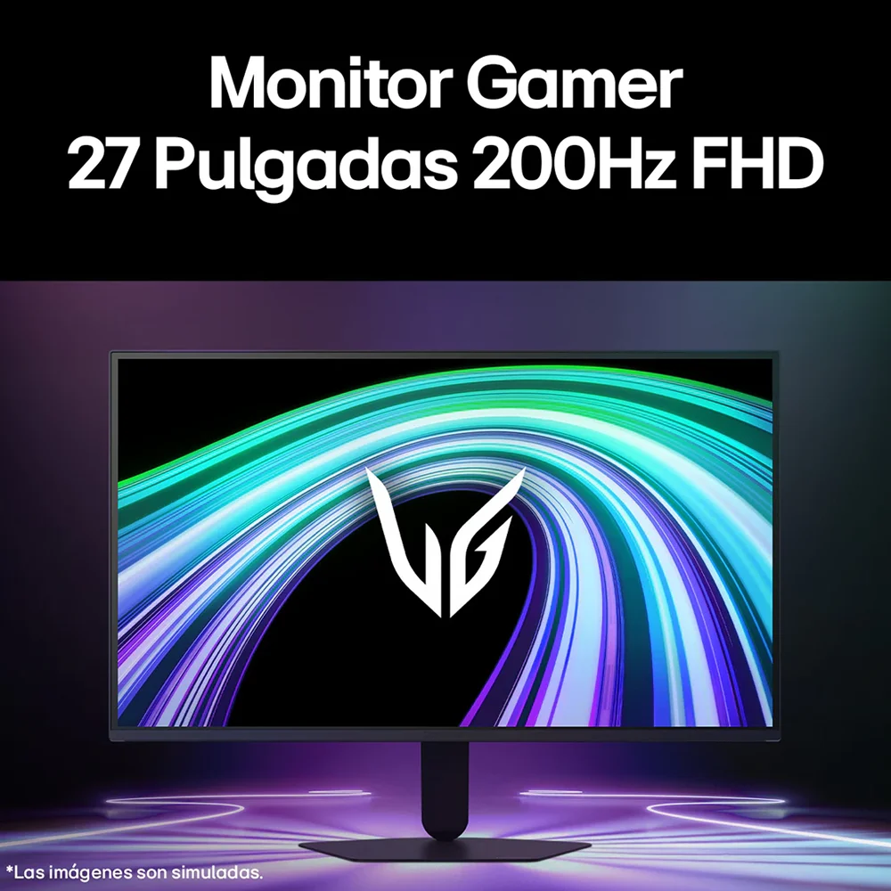 Monitor Gamer LG UltraGear G5 27" FHD 1920x1080 IPS 200Hz 1ms - 27G523B-B