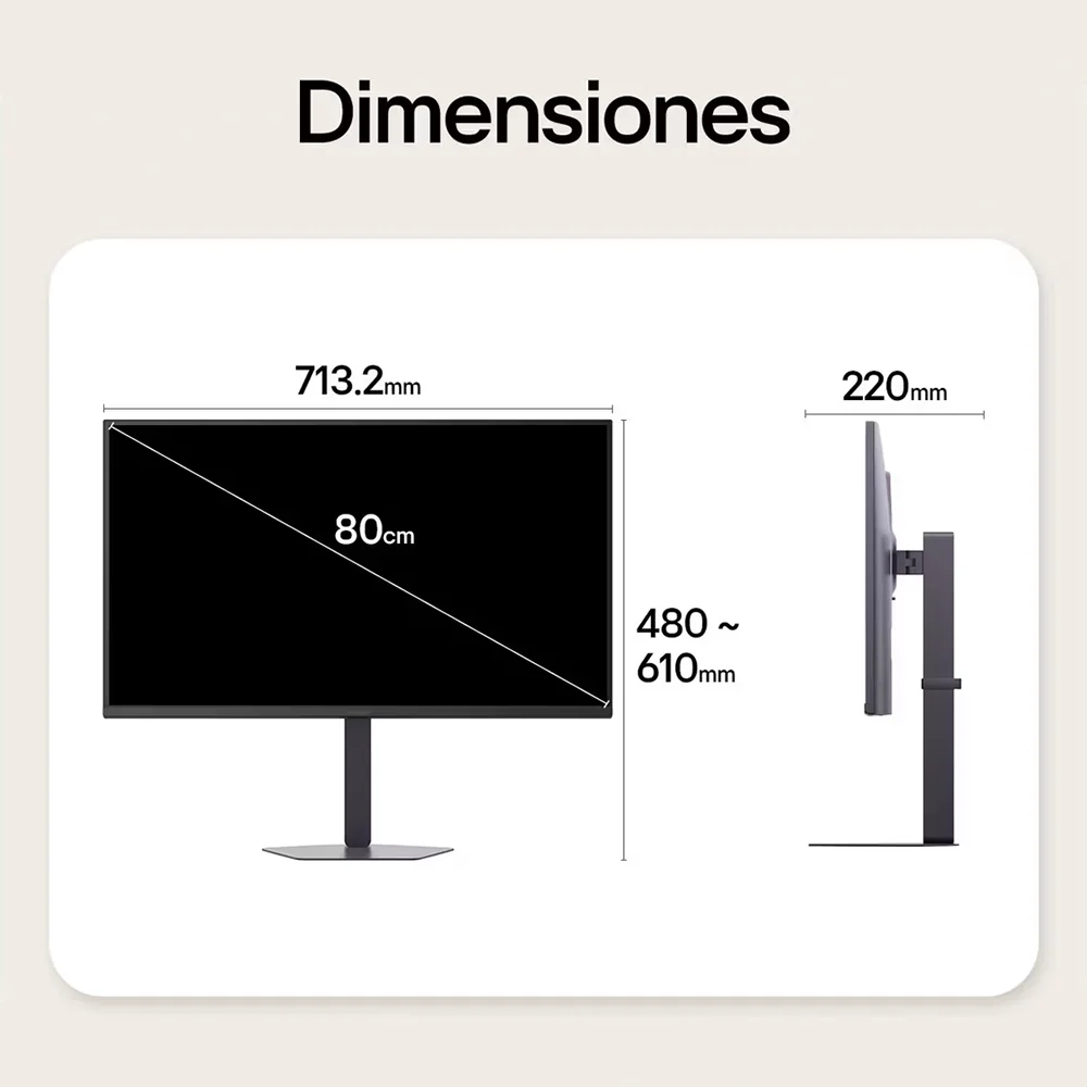 Monitor Gamer LG UltraGear G6 32" QHD 2560x1440 IPS 200Hz 1ms - 32G620B-B