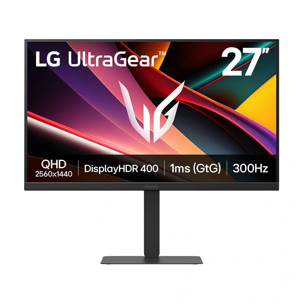 Monitor Gamer LG UltraGear 27" QHD 2560x1440 IPS 300Hz 1ms - 27G640A-B