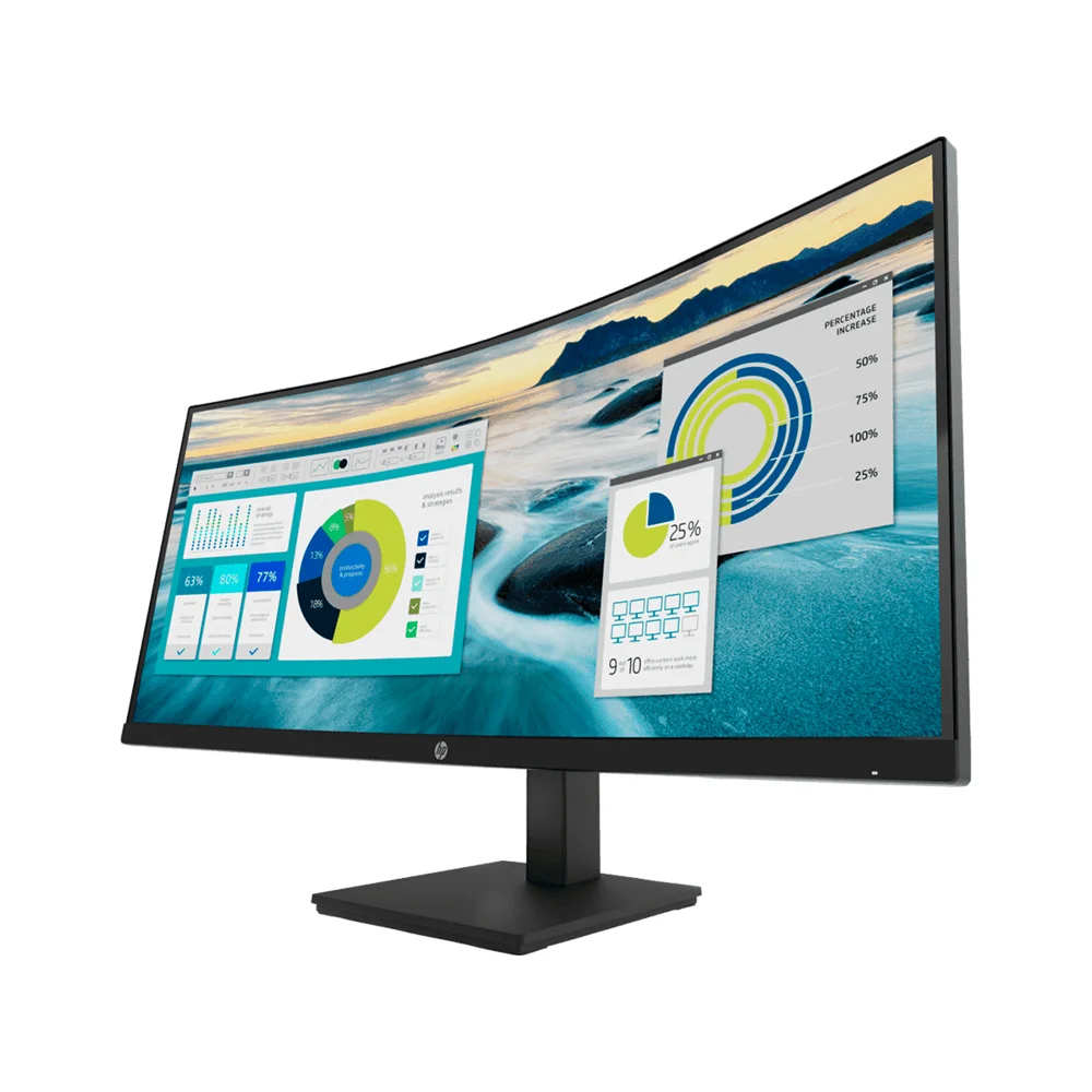 Monitor Profesional P34HC USB-C PD 34.0″ UWQHD 3440x1440 VA USB-C 100Hz