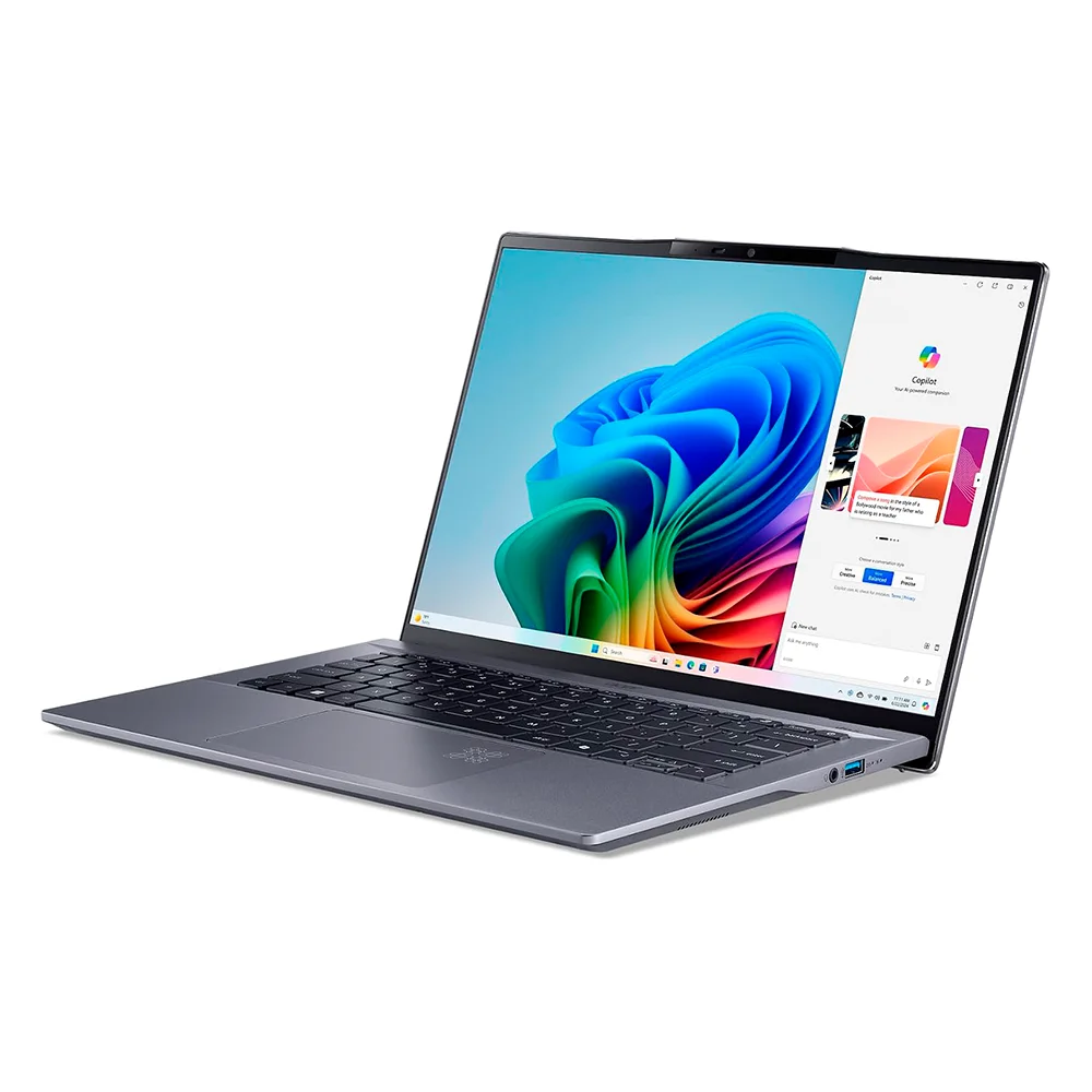 Laptop Acer Swift 14 AI - 14" WUXGA Táctil - AMD Ryzen AI 9 365 - 32GB - 1TB SSD - (NX.J1CAL.002)