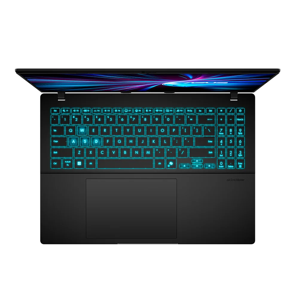 Laptop Gamer Asus V16 - 16" - NVIDIA 6GB - Intel Core 7 serie H - 8GB - 512GB SSD - (90NB15V1-M00KP0)