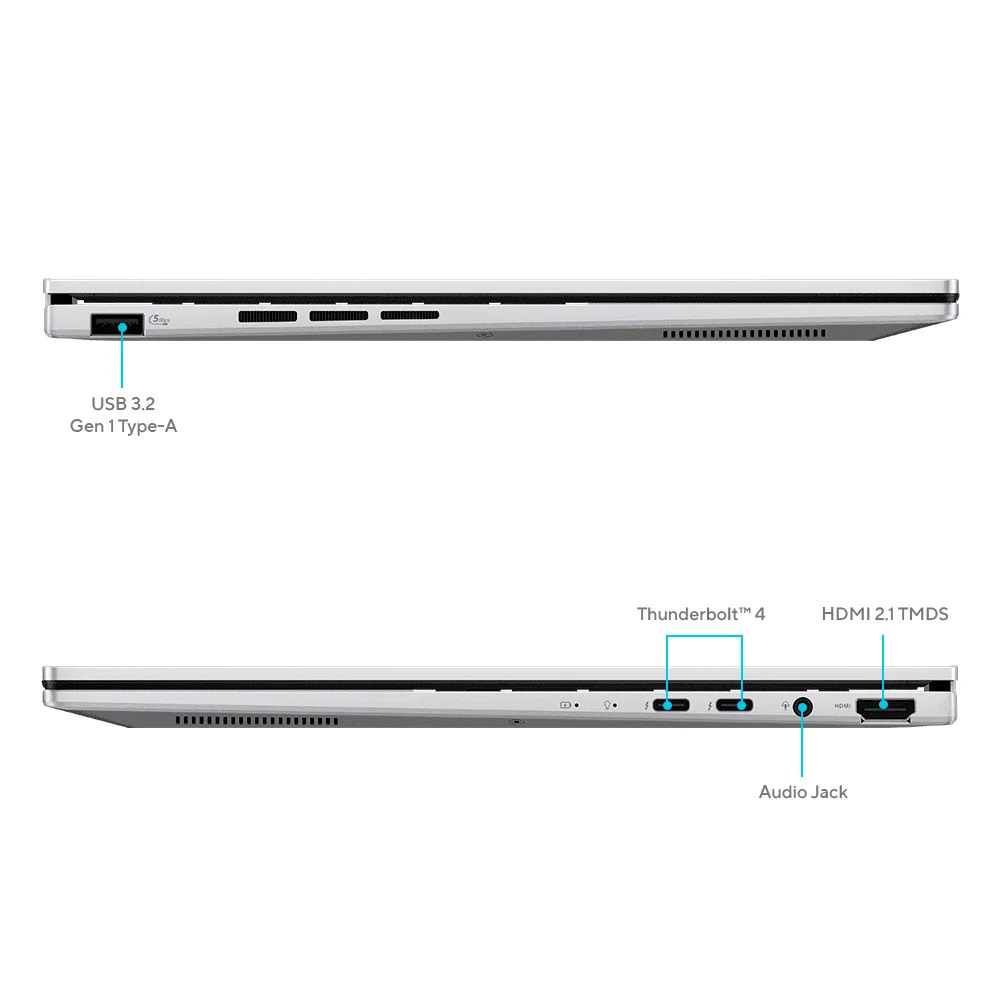 Laptop Asus Zenbook 14 - 14" WUXGA OLED Touch - Intel Core Ultra 7 255H - 16GB - 512GB SSD - (90NB14W4-M02970)