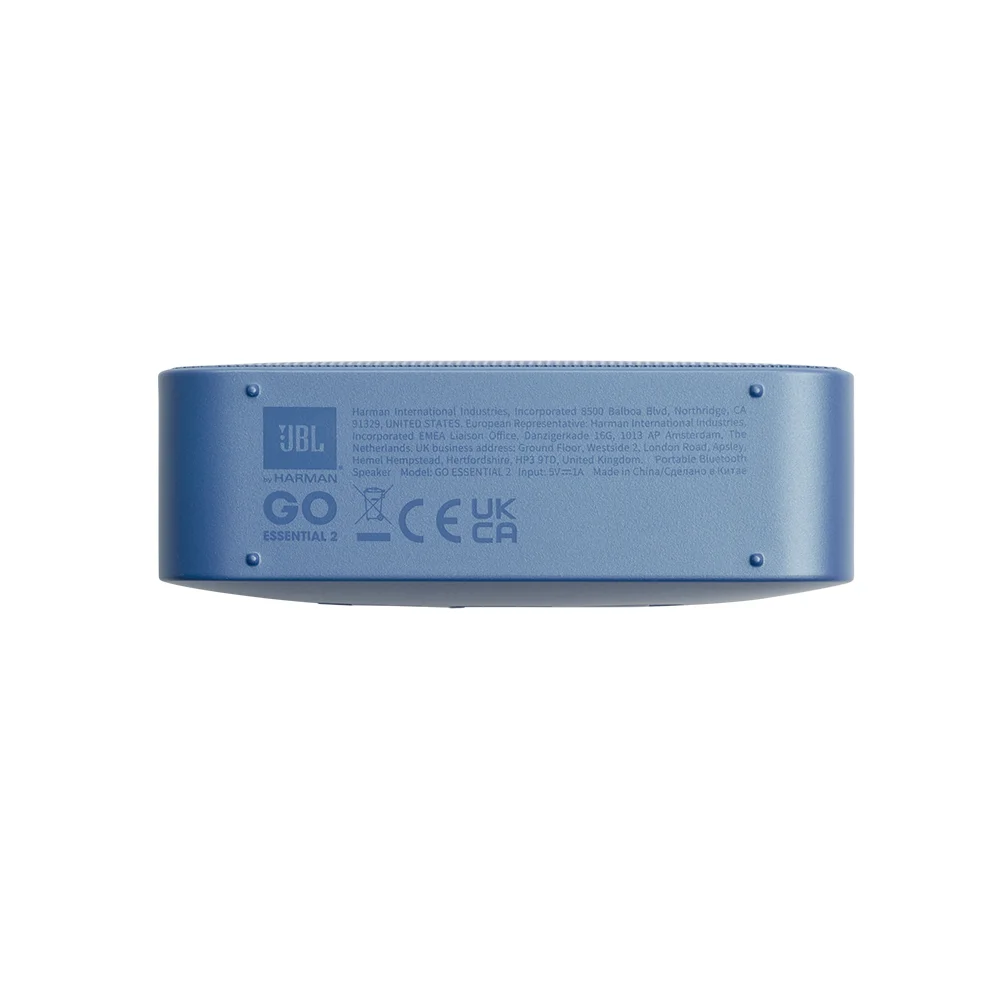 Parlante Bluetooth JBL Go Essential 2 Azul Ultraportátil IP67