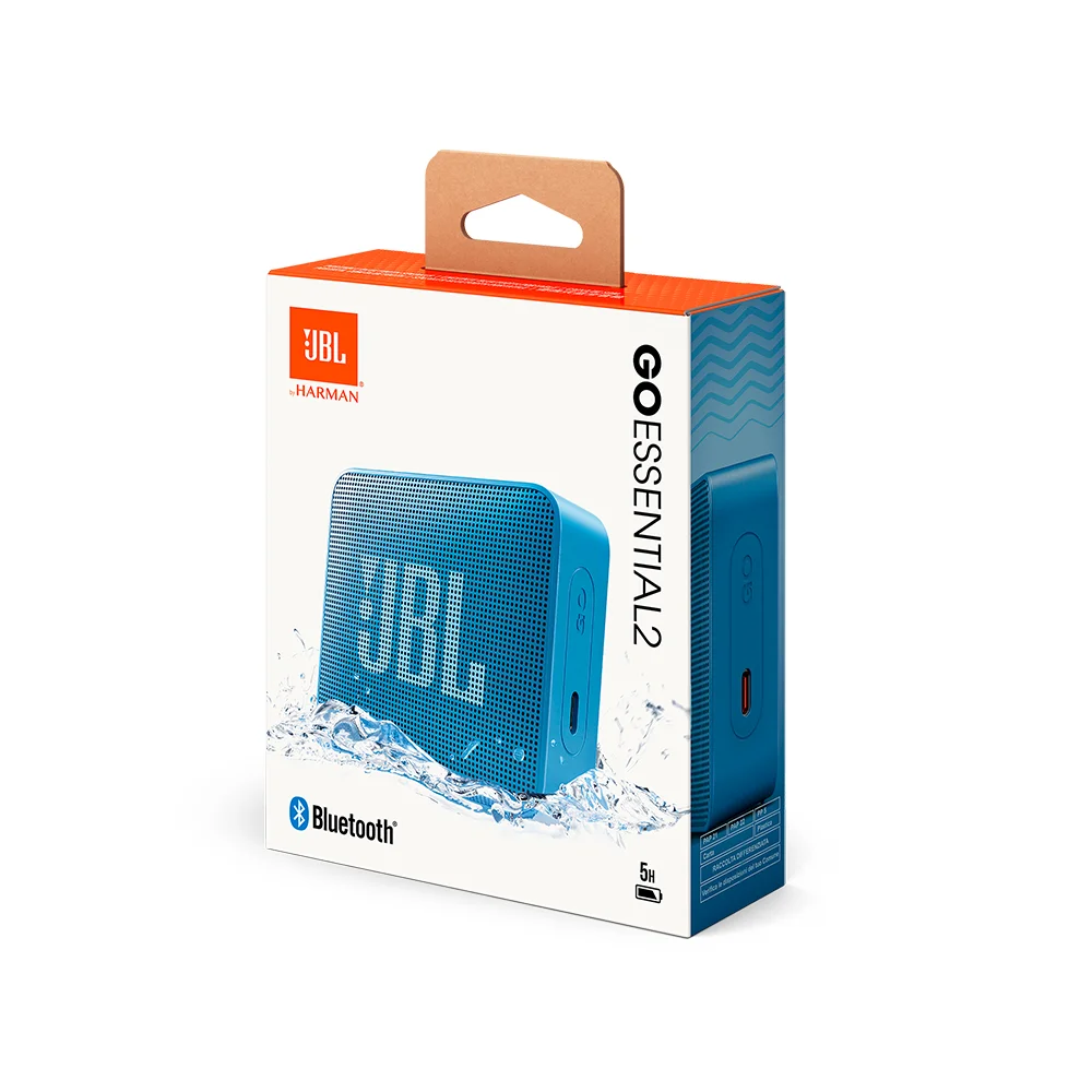 Parlante Bluetooth JBL Go Essential 2 Azul Ultraportátil IP67