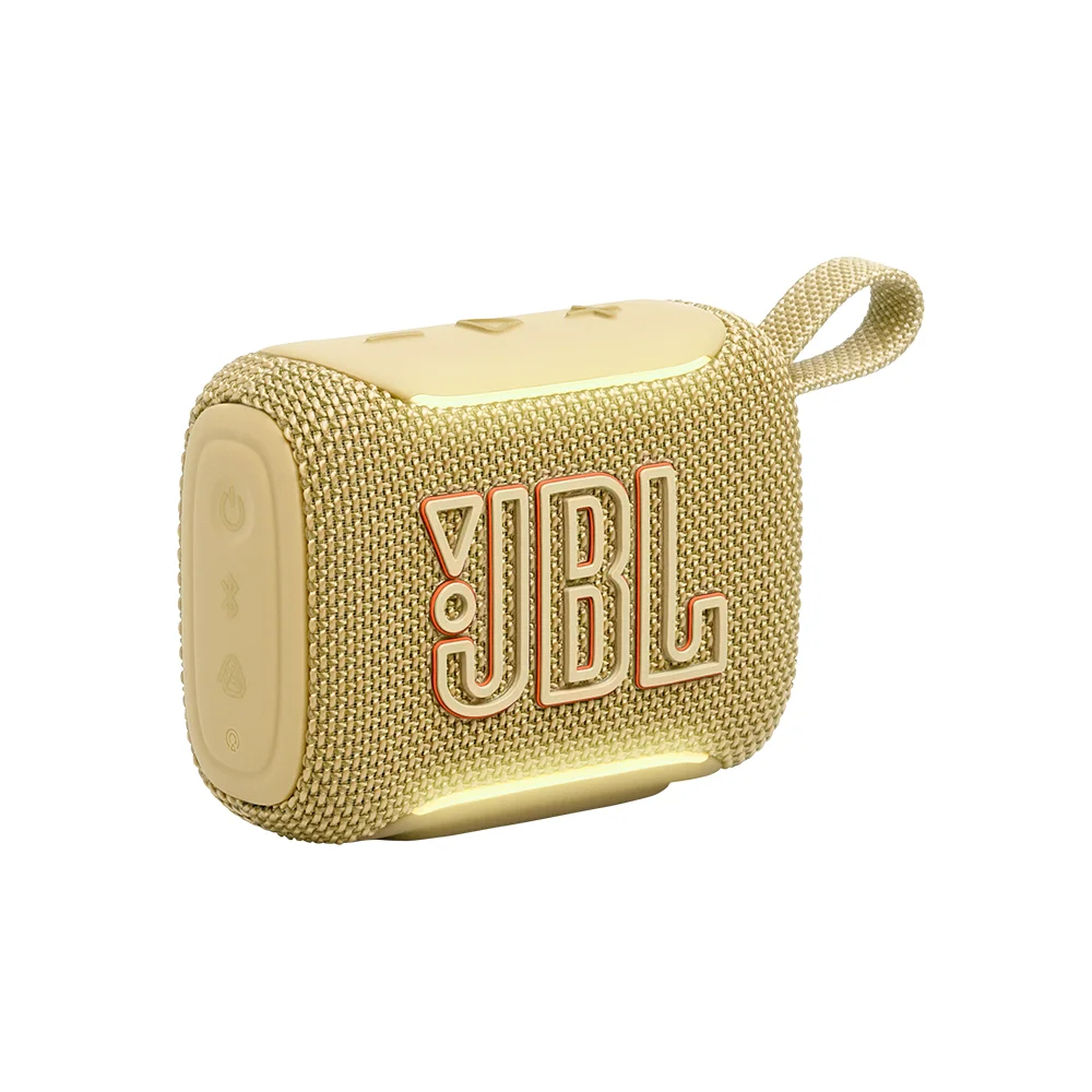 Parlante Bluetooth JBL Go 5 Amarillo Ultraportátil Resistente al Agua