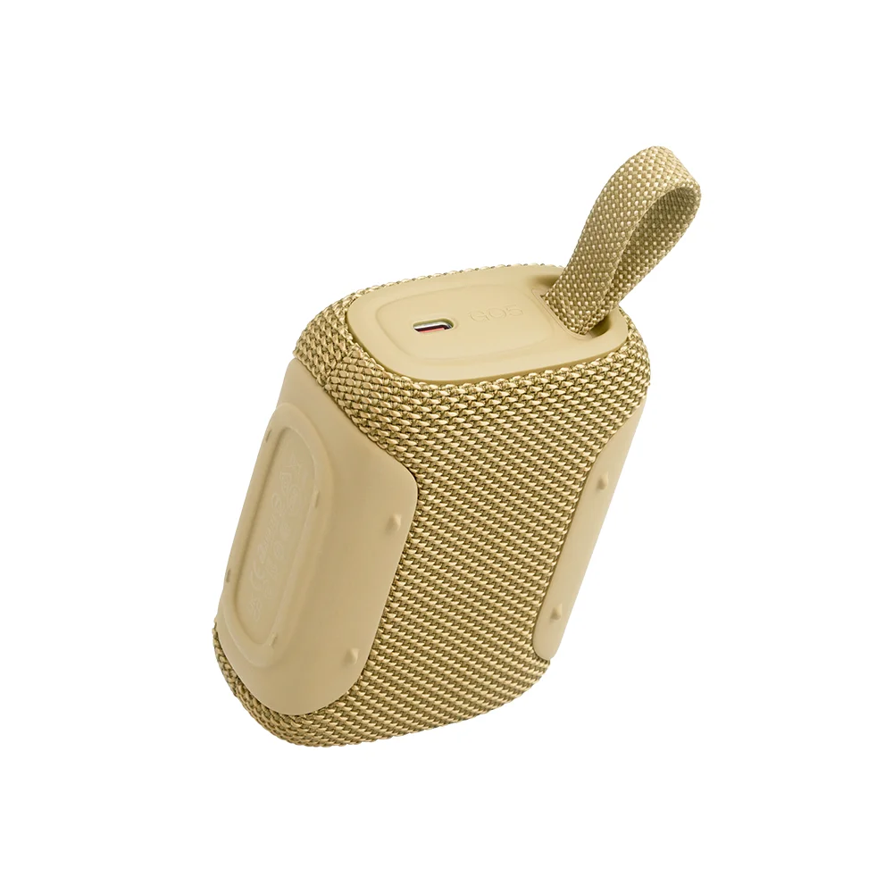 Parlante Bluetooth JBL Go 5 Amarillo Ultraportátil Resistente al Agua