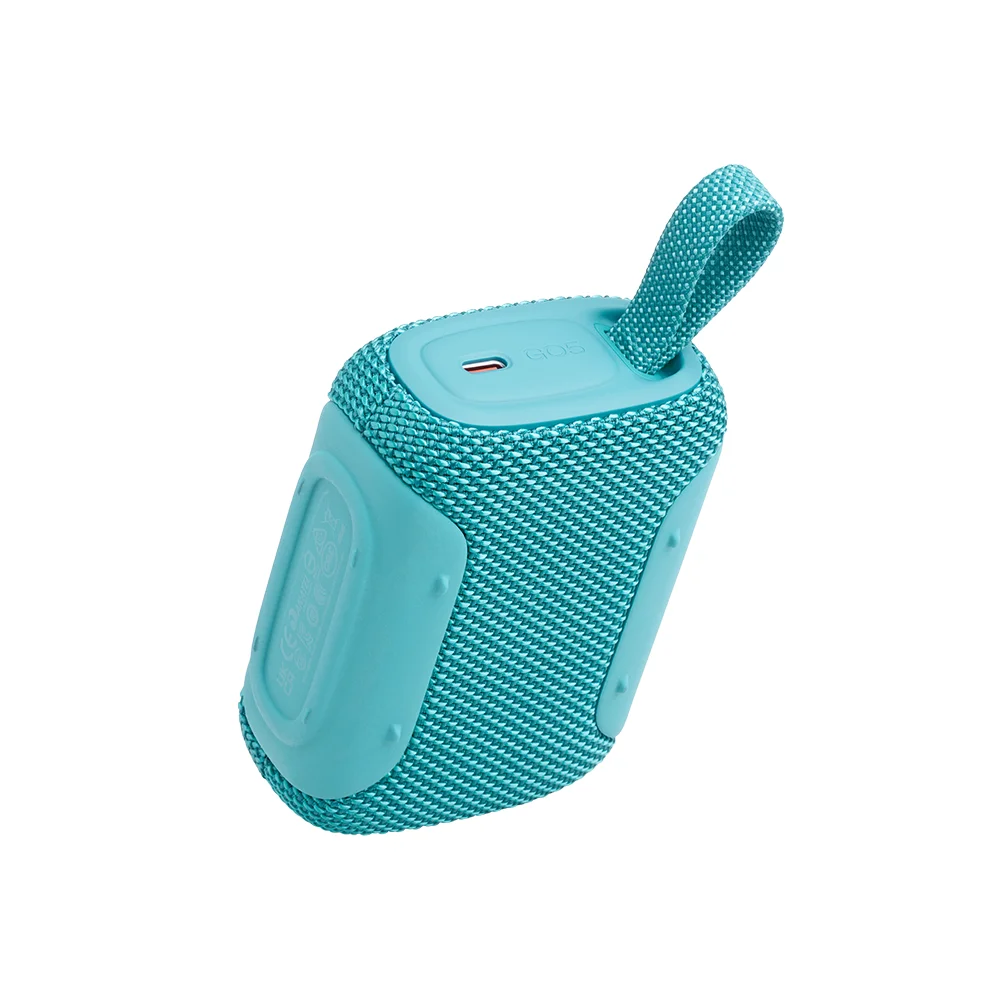 Parlante Bluetooth JBL Go 5 Azul Teal Ultraportátil Resistente al Agua