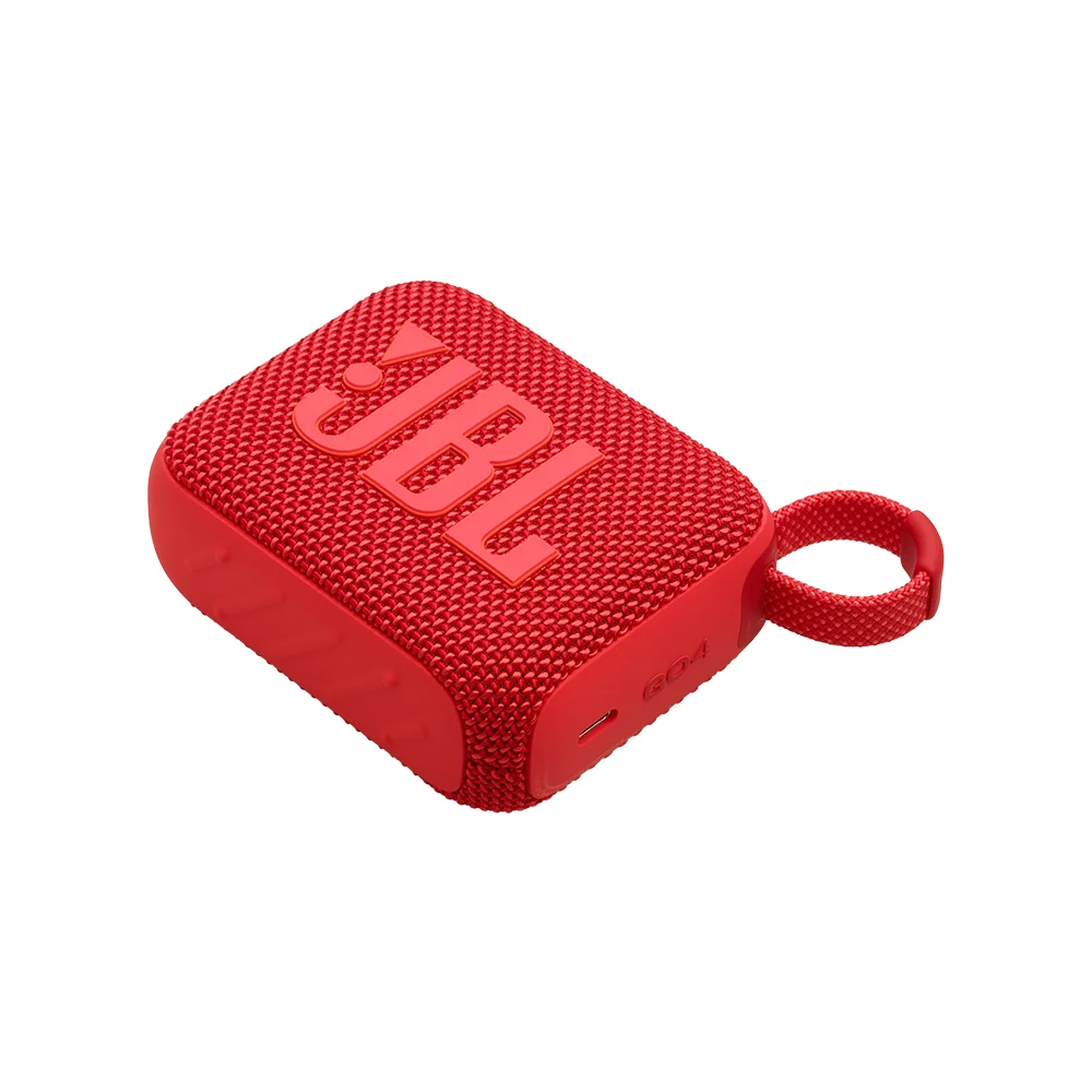 Parlante Bluetooth JBL Go 4 Rojo Ultraportátil IP67