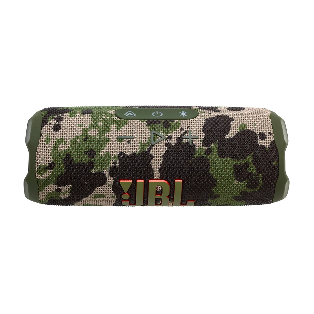 Parlante Bluetooth JBL Flip 7 Squad Camuflado con AI Sound Boost