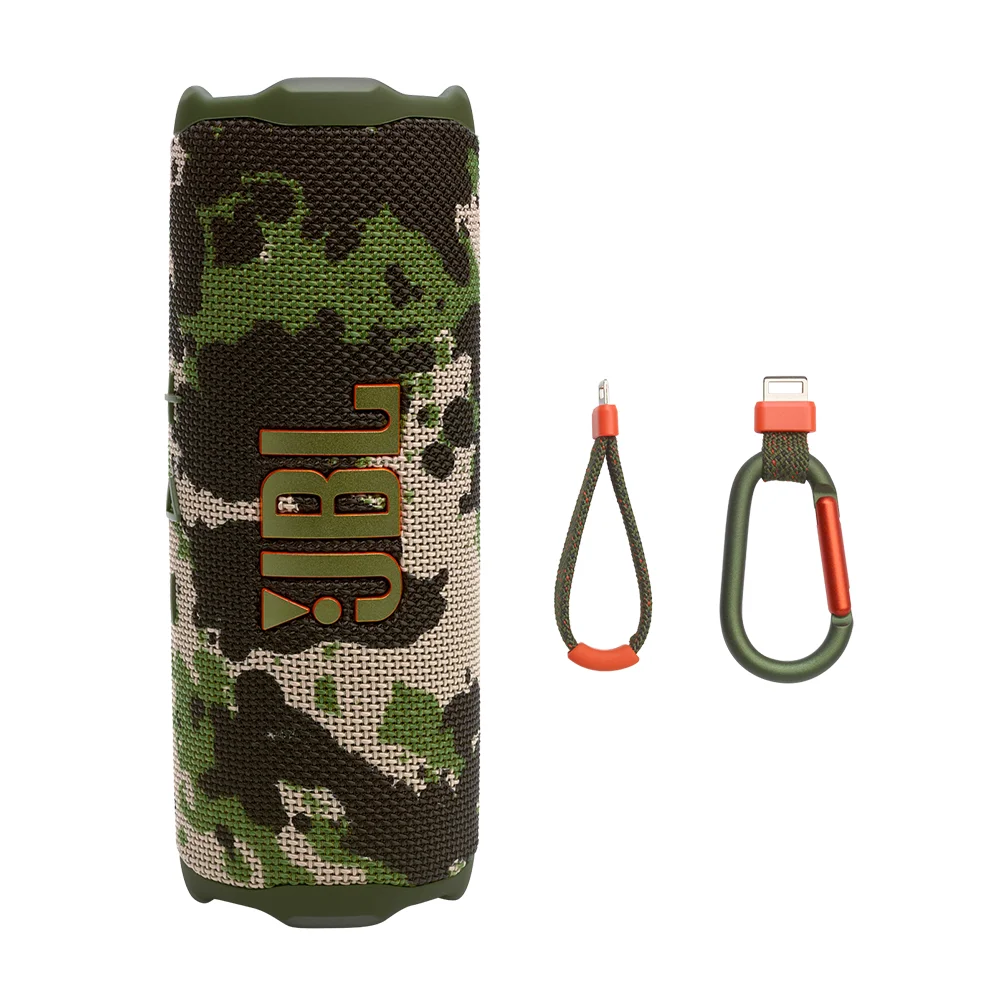 Parlante Bluetooth JBL Flip 7 Squad Camuflado con AI Sound Boost