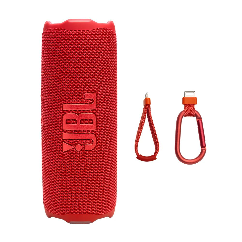Parlante Bluetooth JBL Flip 7 Rojo Resistente al Agua con AI Sound Boost