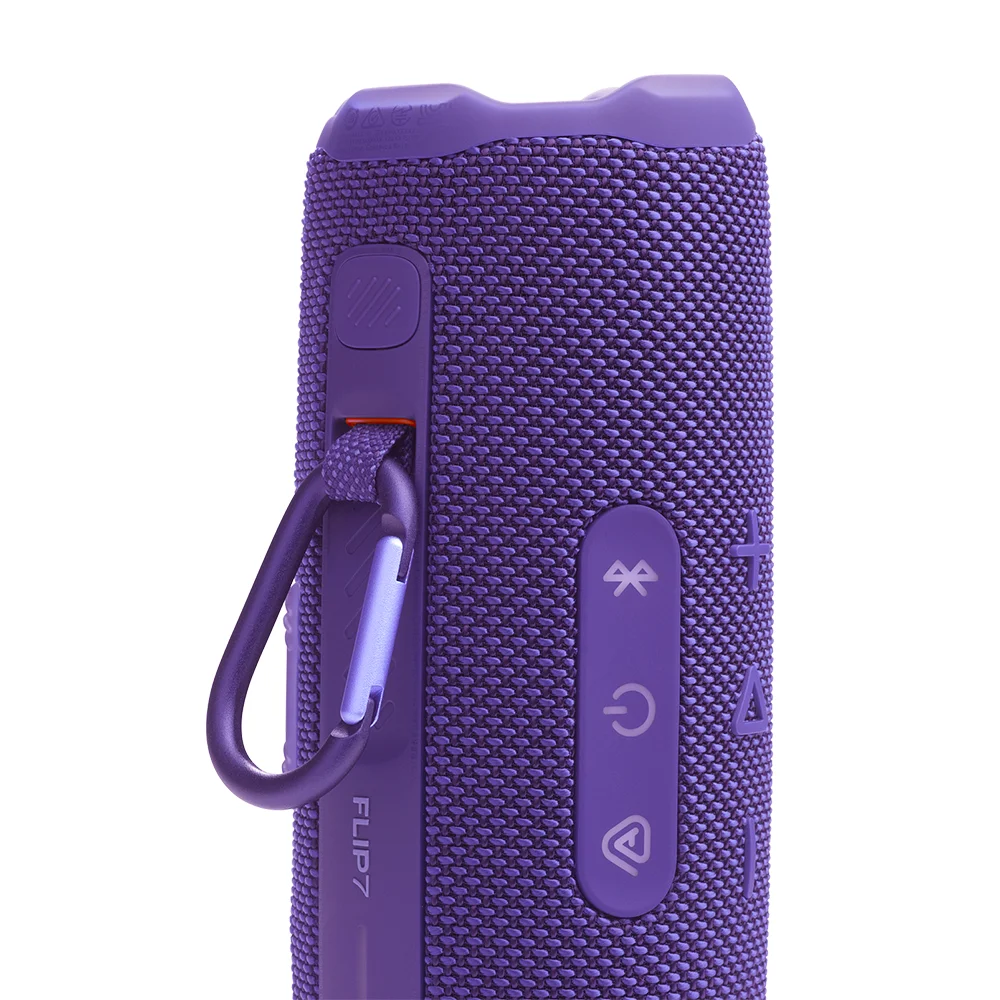 Parlante Bluetooth JBL Flip 7 Morado Resistente al Agua con AI Sound Boost
