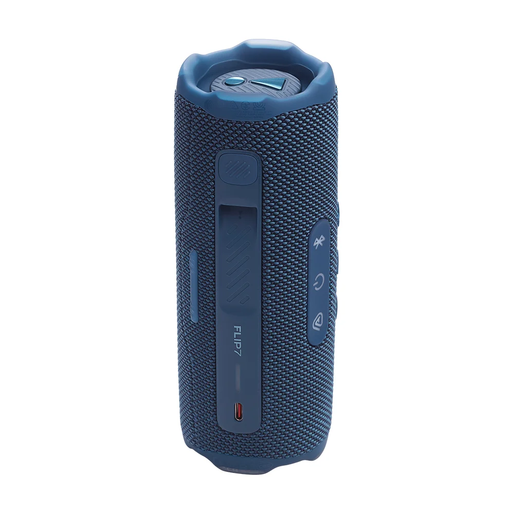 Parlante Bluetooth JBL Flip 7 Azul Resistente al Agua con AI Sound Boost