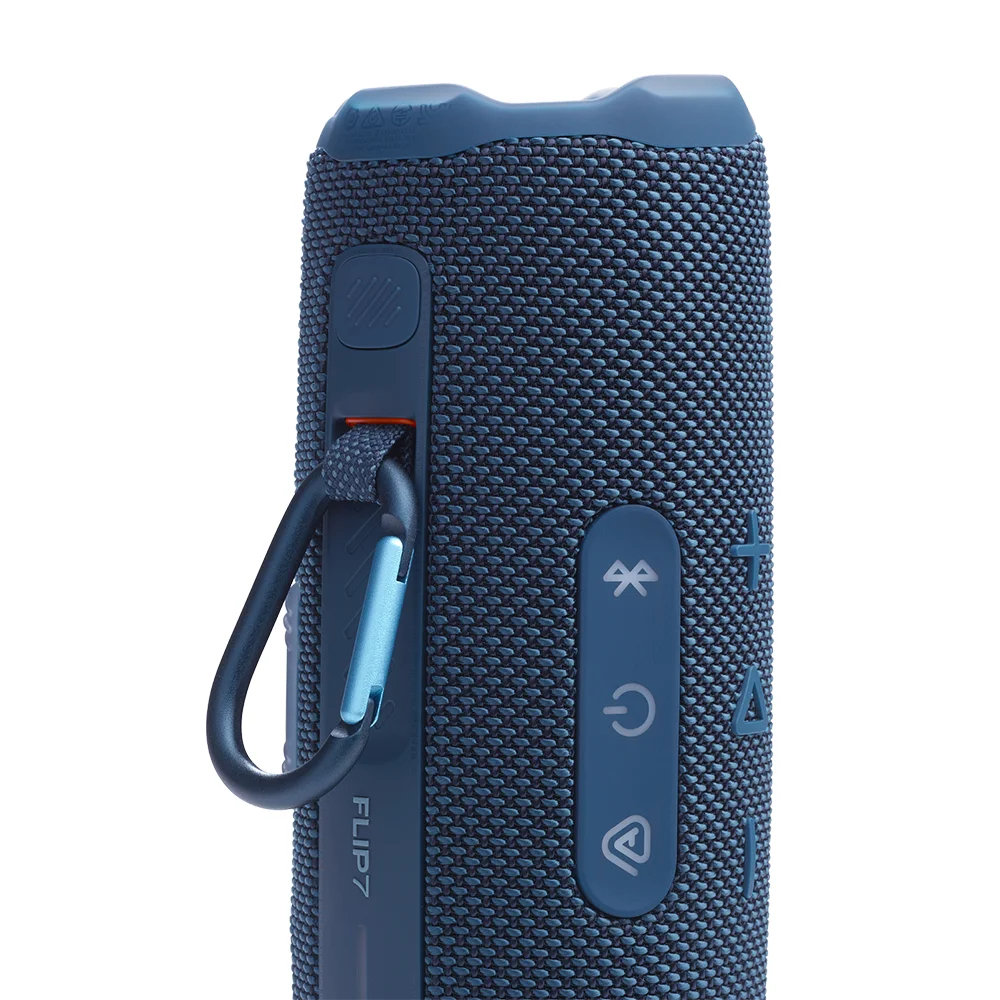 Parlante Bluetooth JBL Flip 7 Azul Resistente al Agua con AI Sound Boost