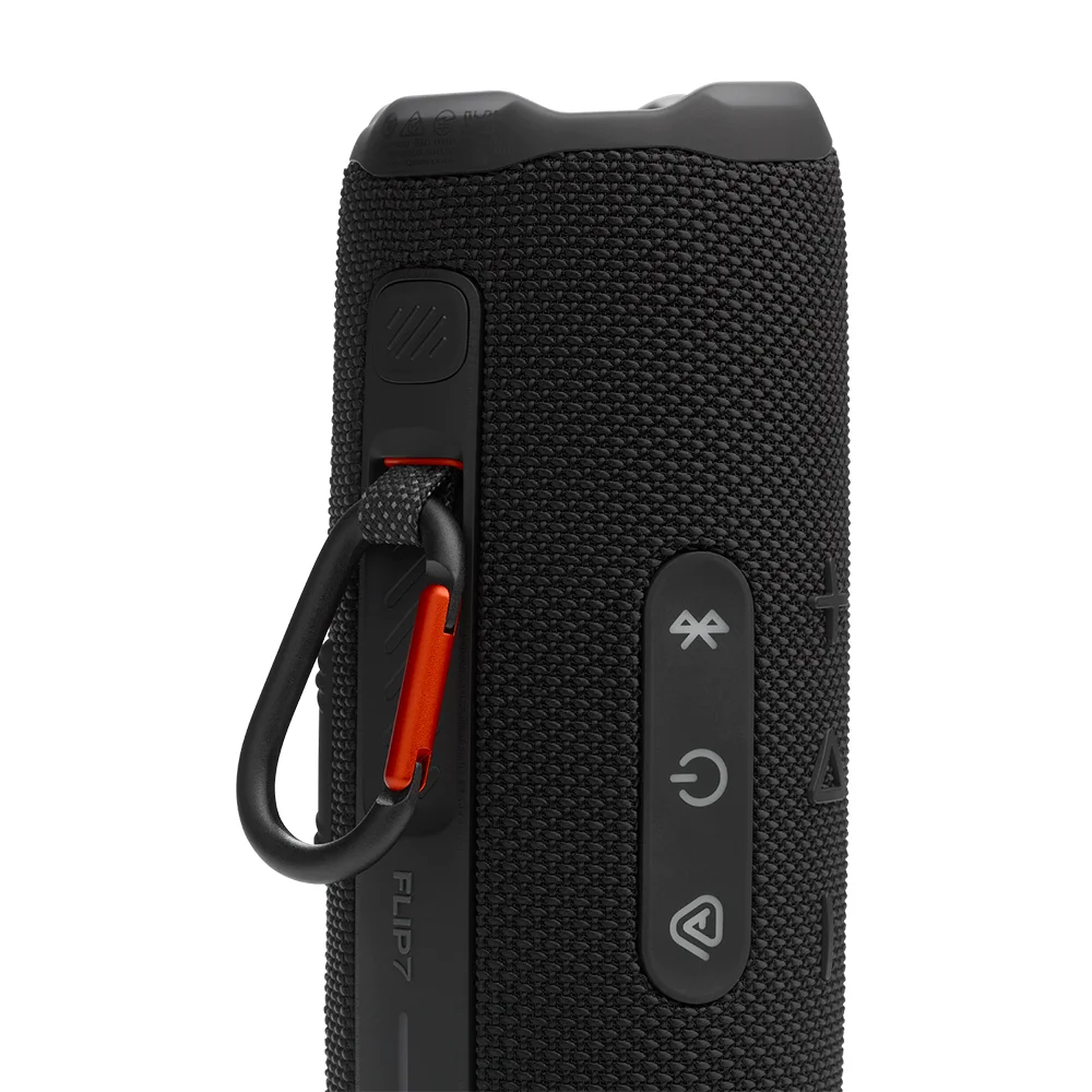 Parlante Bluetooth JBL Flip 7 Negro Resistente al Agua con AI Sound Boost