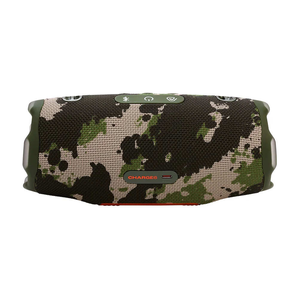 Parlante Bluetooth JBL Charge 6 Squad Camuflado con AI Sound Boost