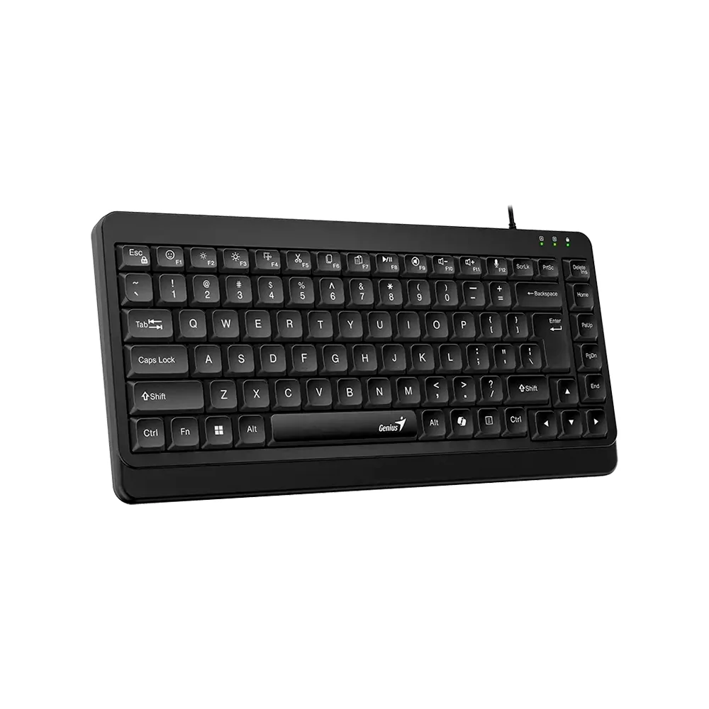 Teclado Genius LuxeMate 109 USB Negro - 31310060401