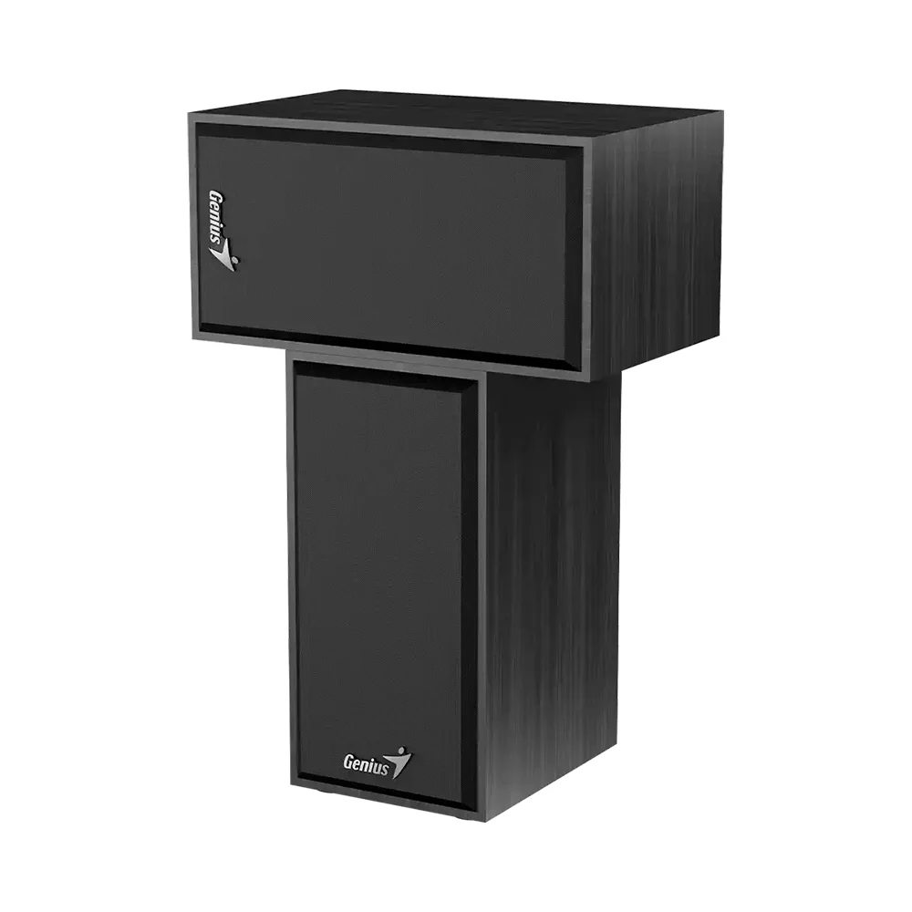 Parlantes Genius SP-HF180 USB 6W con Madera y Audio 3.5mm - 31730029401