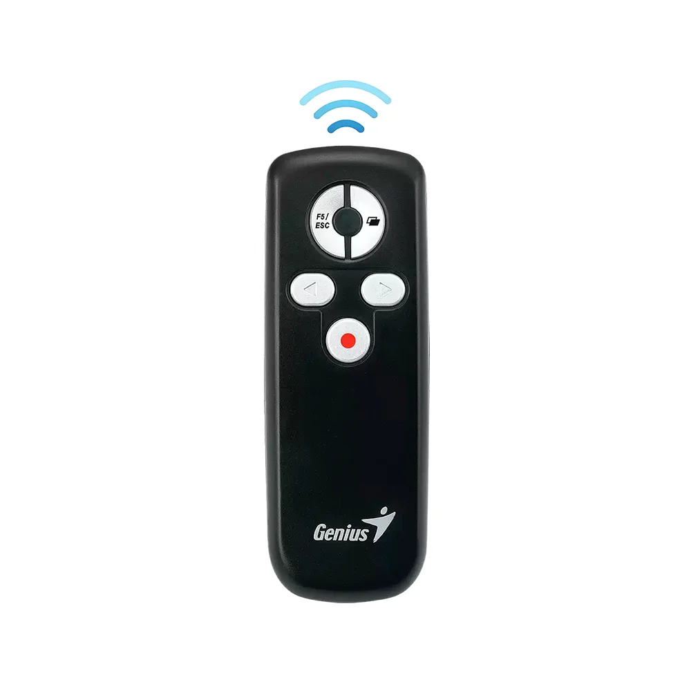 Presentador Genius Media Pointer 100 Inalámbrico con Láser – 31090015100