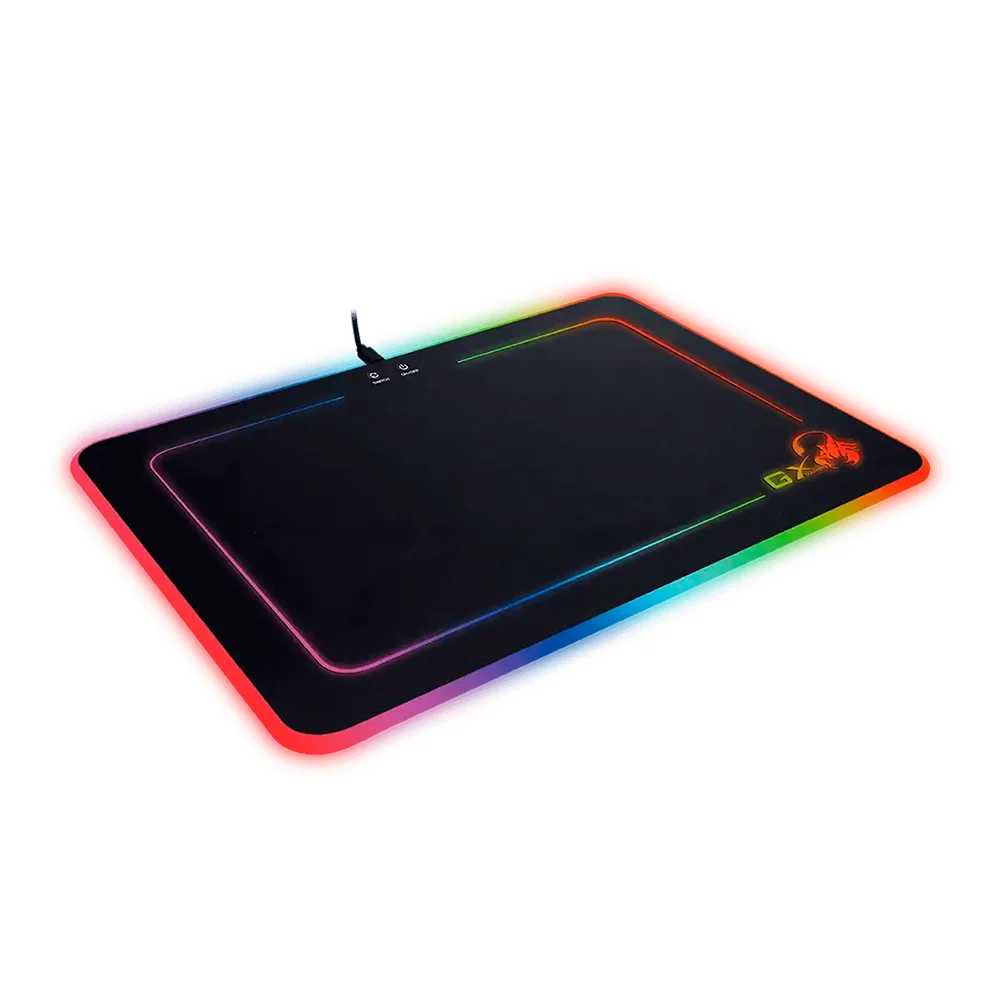 Mouse Pad Gamer Genius GX-PAD 600H RGB Rígido 350×250 mm – 31250006400
