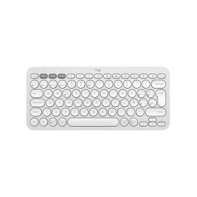 Teclado Logitech Pebble 2 K380s Bluetooth Español White - 920-011784