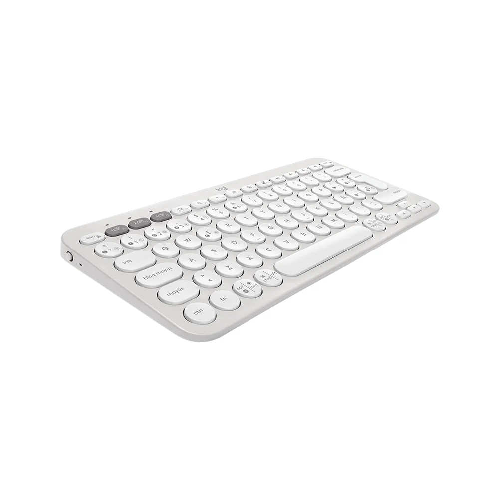 Teclado Logitech Pebble 2 K380s Bluetooth Español White - 920-011784