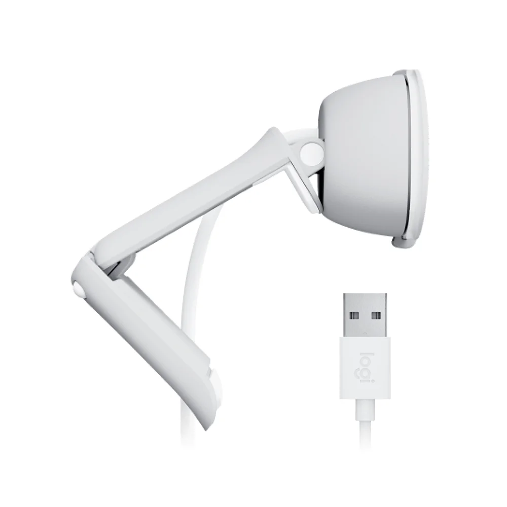 Cámara Web Logitech Brio 100 FHD 1080p USB-A White - 960-001615