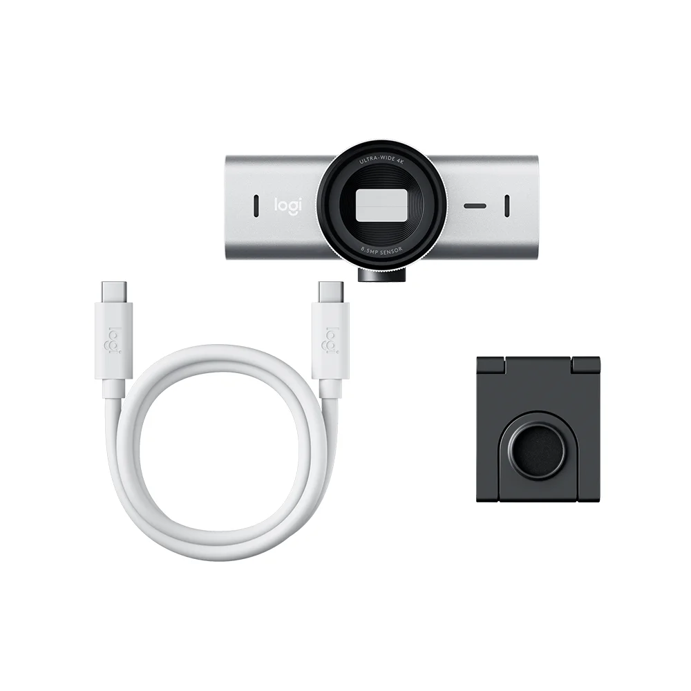 Webcam Logitech MX Brio Ultra HD 4K con HDR y Micrófonos USB-C – 960-001548