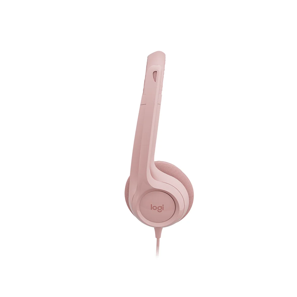 Audífono con Micrófono Logitech H390 USB Rosa - 981-001280