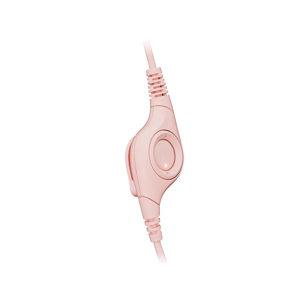 Audífono con Micrófono Logitech H390 USB Rosa - 981-001280